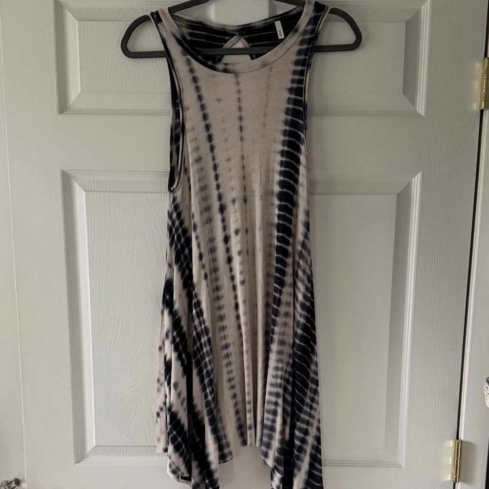 Tie-Dye Sleeveless Dress